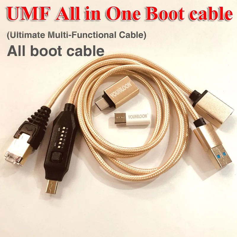 Umf all in one Cable for edl dfc for 9800 model For qualcomm/mtk/spd boot for lg 56k/910k